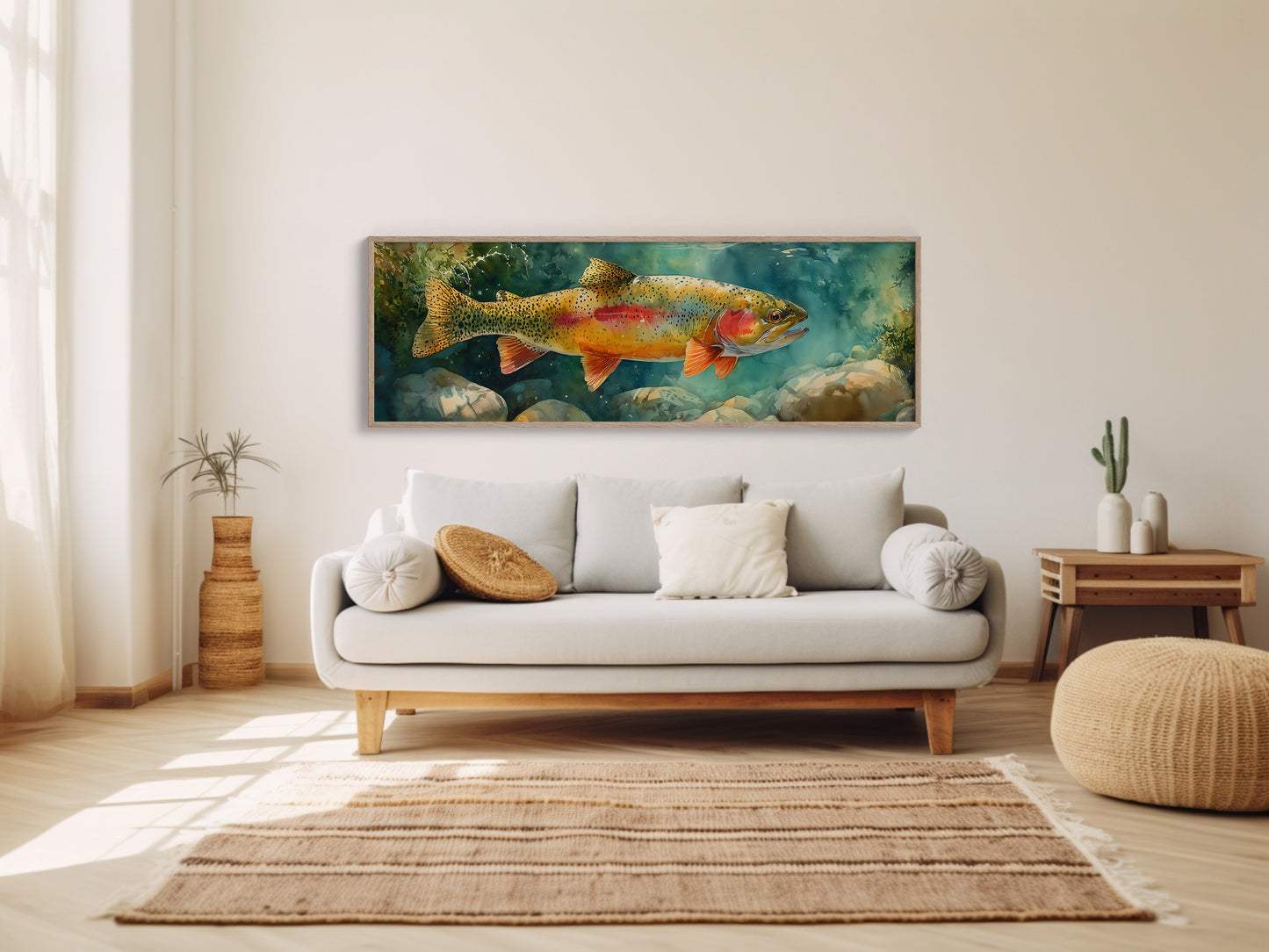 Rainbow Trout in Clear Waters