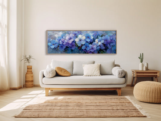Whispers in Blue Petals