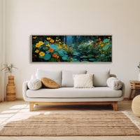 Where the Lilies Drift in Bloom