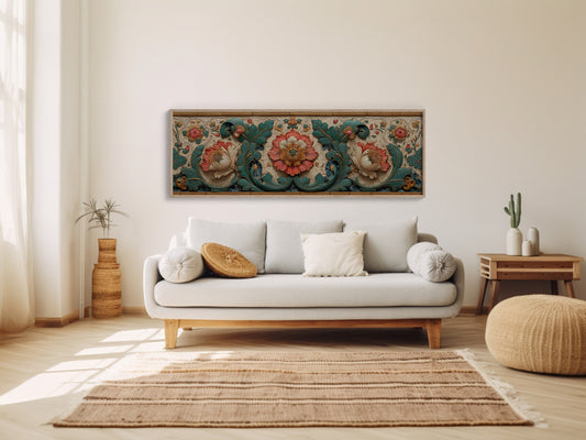 Floral Carvings of Quiet Opulence