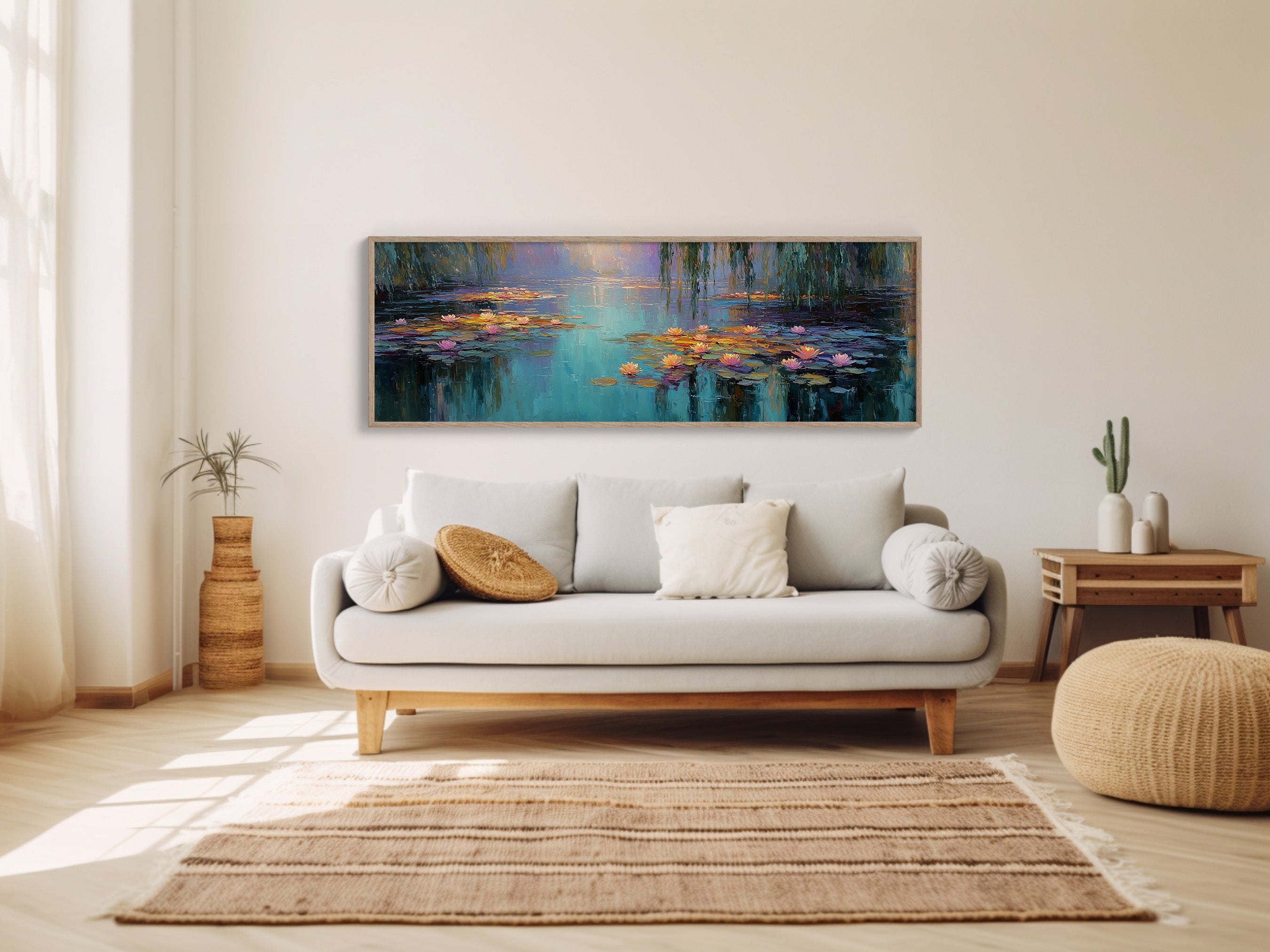 Lily Glow on the Quiet Lagoon