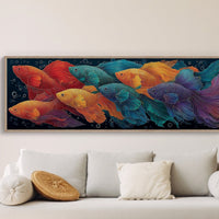 Parade of the Rainbow Bettas