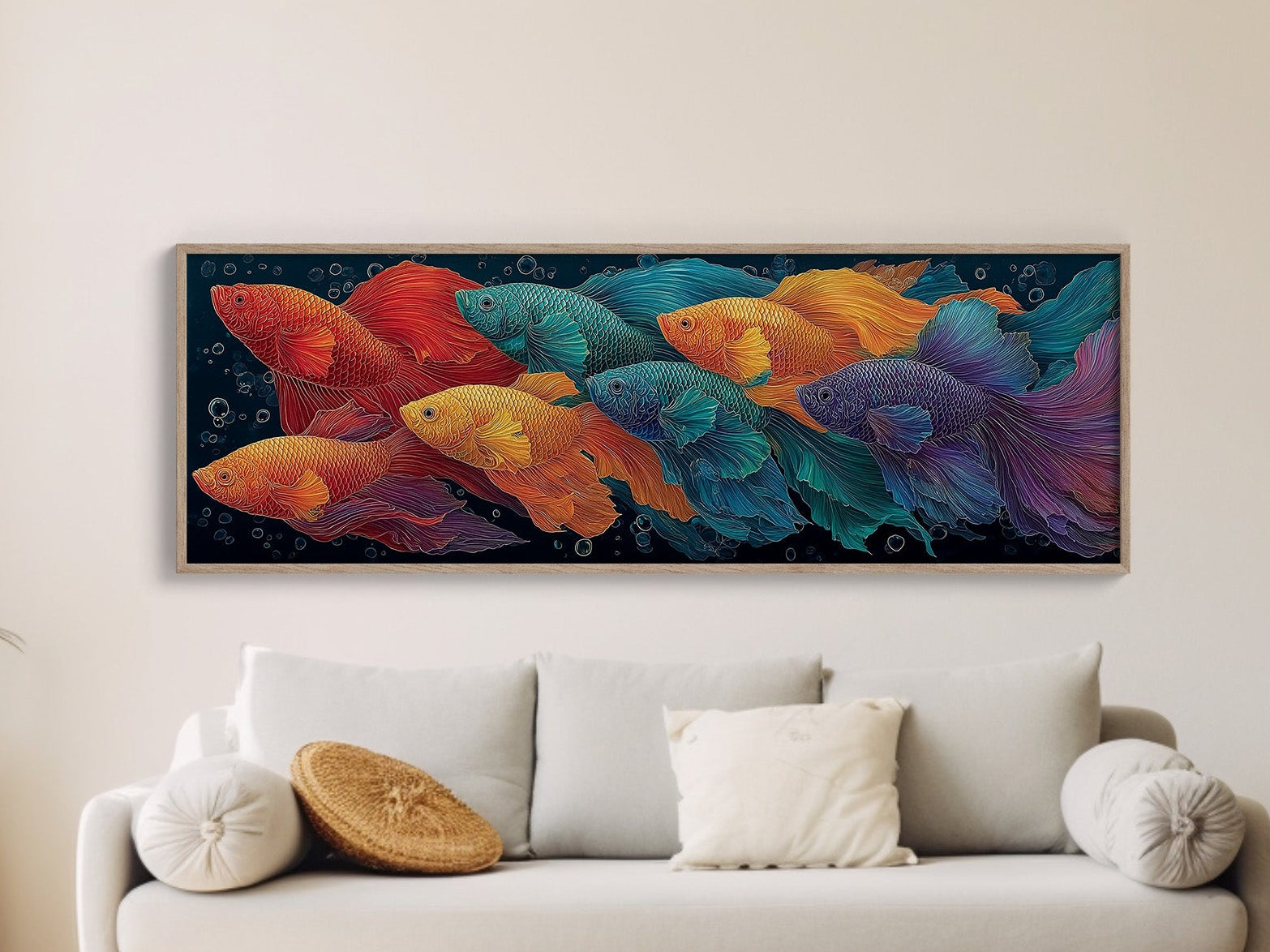 Parade of the Rainbow Bettas