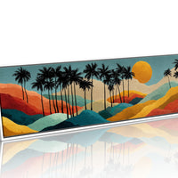 Sunset Over Painted Palms