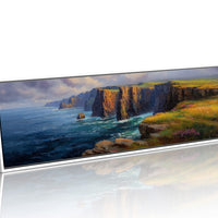 Sunlit Cliffs Above the Northern Sea