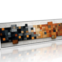 Rust and Charcoal Mosaic