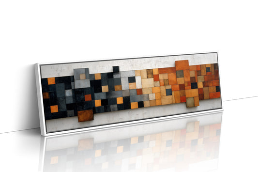 Rust and Charcoal Mosaic