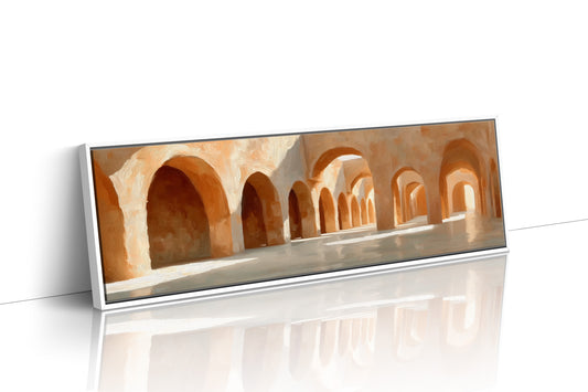 Sunlit Arches in Stillness