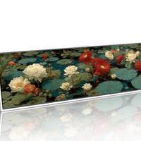 Lotus Garden in Deep Blue Waters
