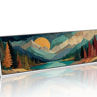Sunrise Carves the Peaks