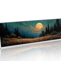 Moonrise Over the Wild Meadow