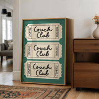 Admit One: Couch Club