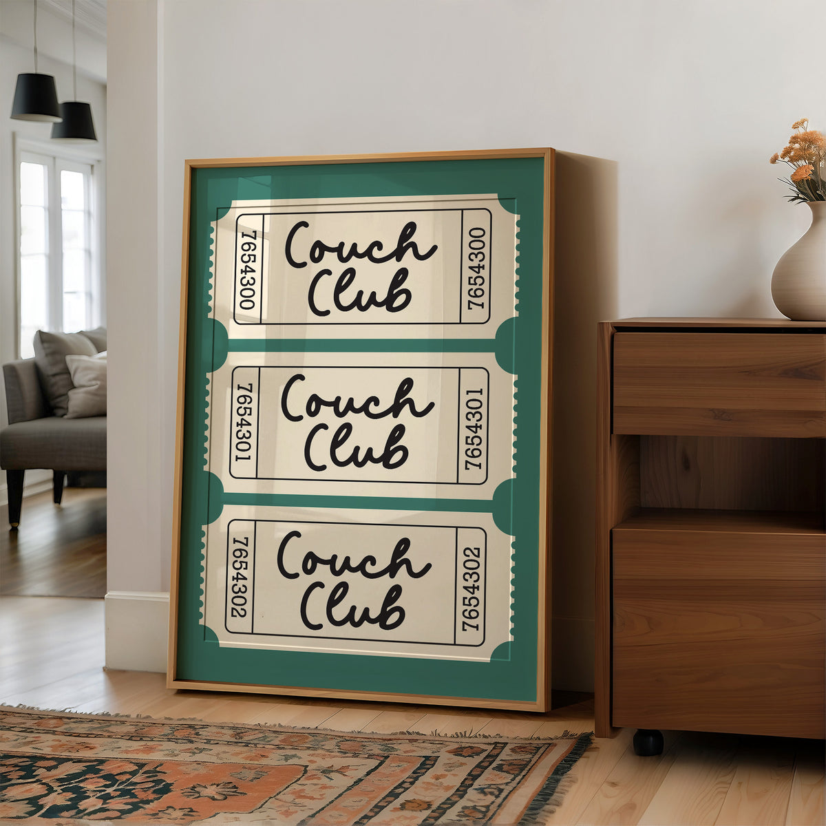 Admit One: Couch Club