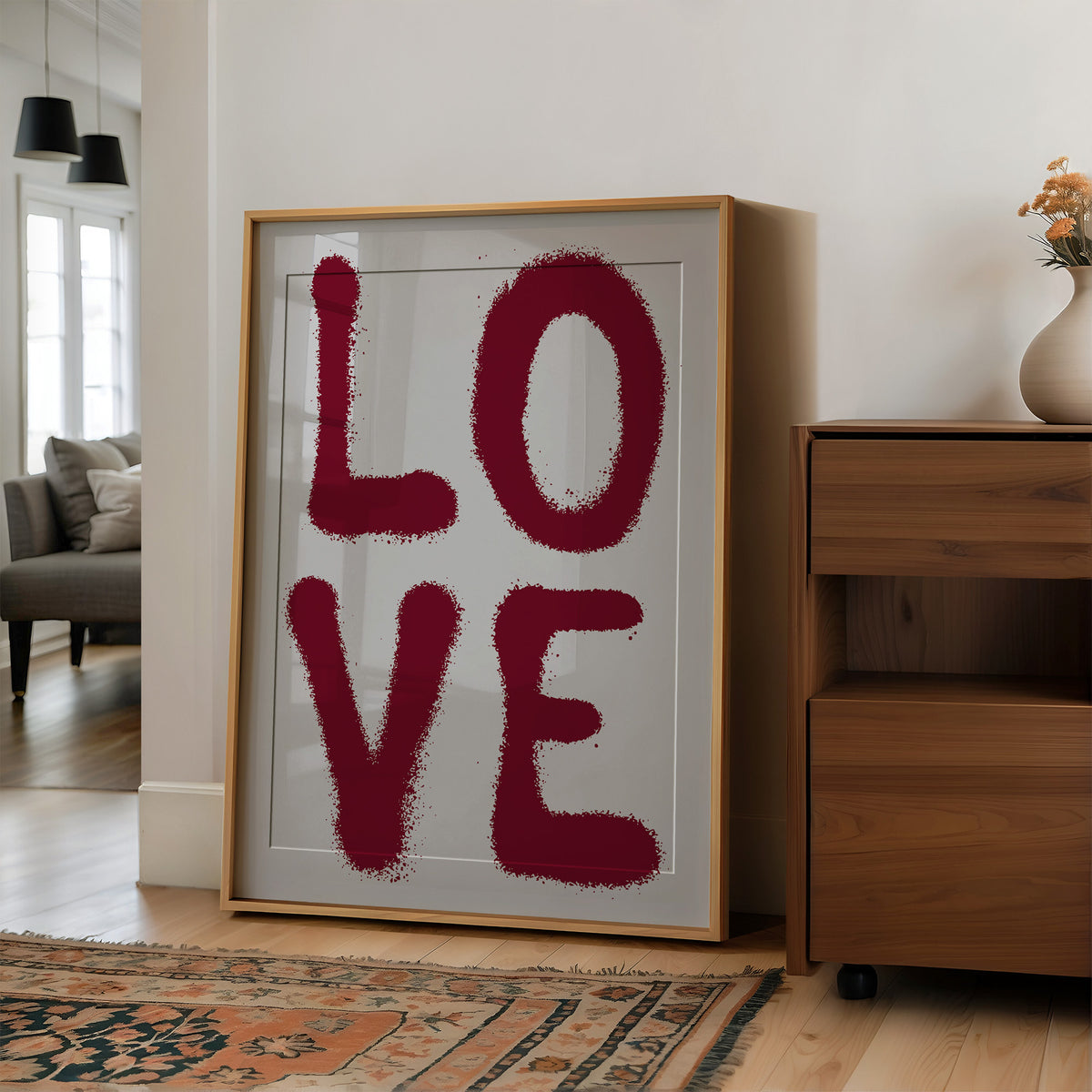 Love in Textured Spray Type