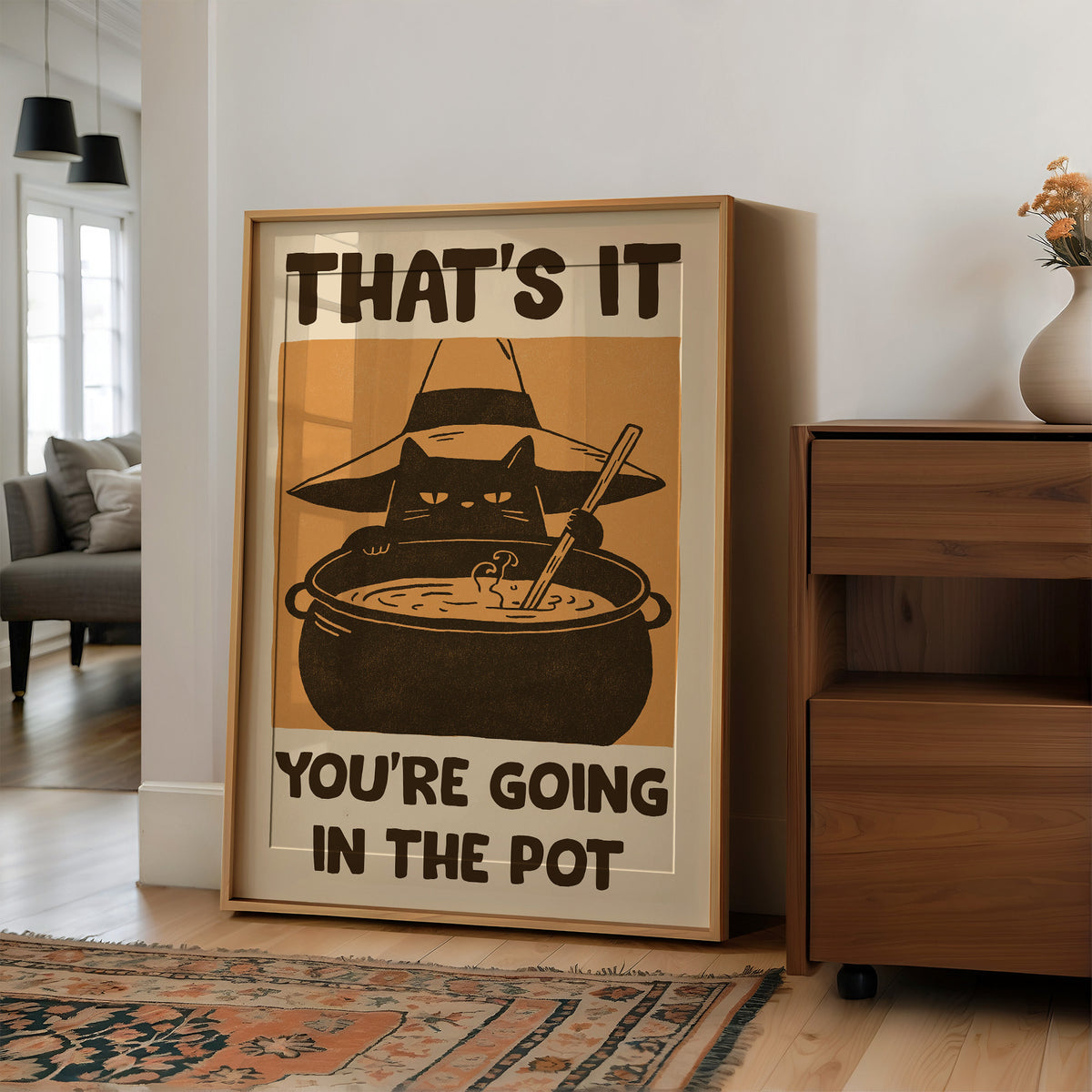 Witchy Cat's Patience Has Boiled Over