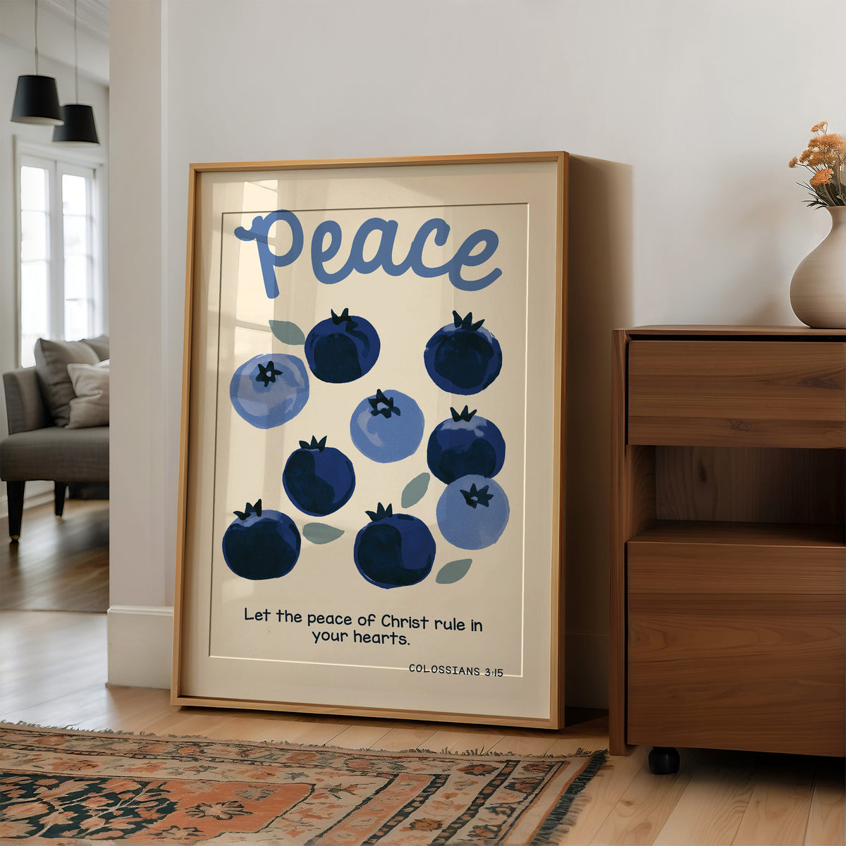 Blueberry Calm and Carry On
