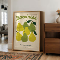 Goodness Beyond Com-Pear-Ison
