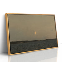 Moonrise Over Quiet Waters