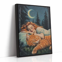 AL0003 - Black Framed Canvas image 1