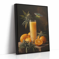 AL0004 - Black Framed Canvas image 1