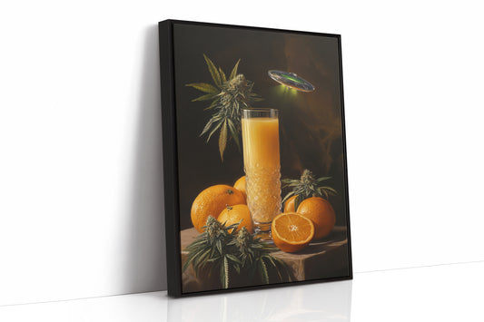 AL0004 - Black Framed Canvas image 1