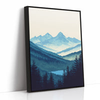 AL0016 - Black Framed Canvas image 1