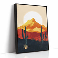 AL0017 - Black Framed Canvas image 1