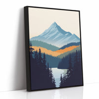 AL0019 - Black Framed Canvas image 1