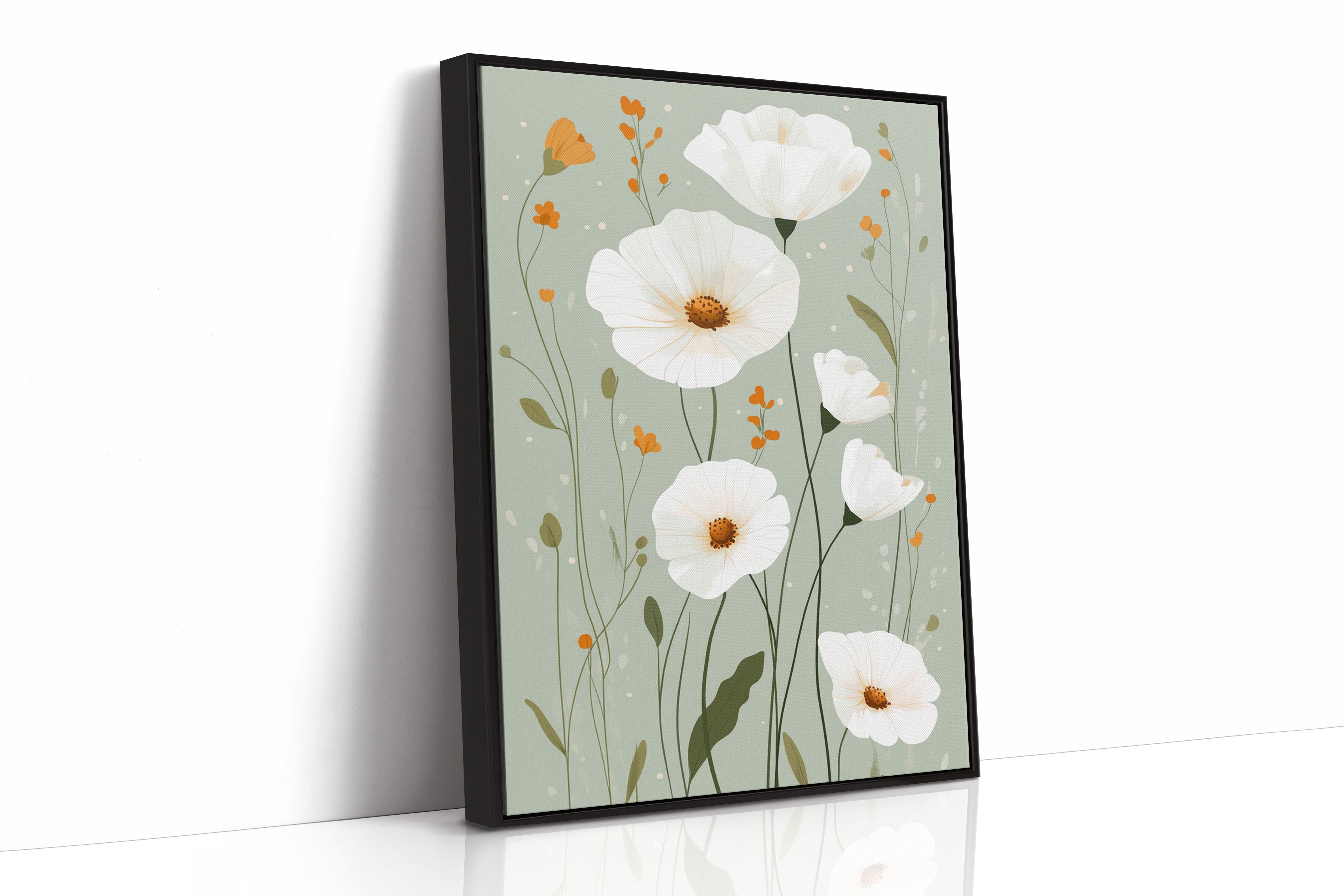AL0020 - Black Framed Canvas image 1