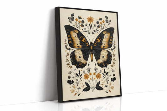 AL0023 - Black Framed Canvas image 1