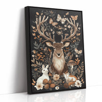 AL0024 - Premium Art Print - Black Framed Canvas image 1