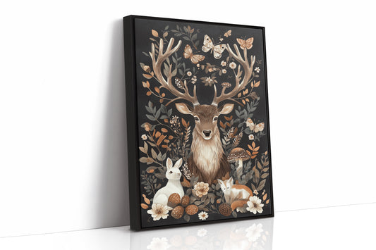 AL0024 - Premium Art Print - Black Framed Canvas image 1