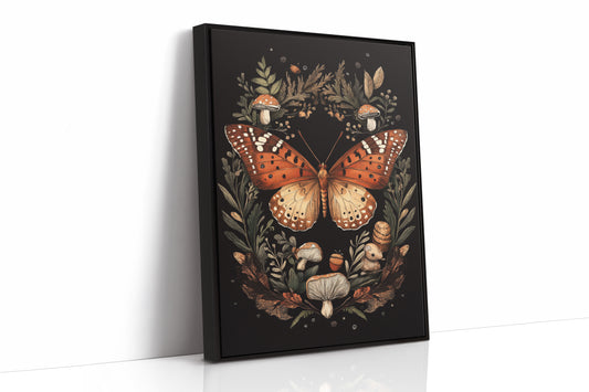 AL0026 - Premium Art Print - Black Framed Canvas image 1