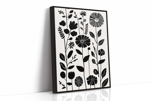 AL0032 - Premium Art Print - Black Framed Canvas image 1