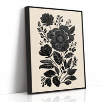 AL0033 - Premium Art Print - Black Framed Canvas image 1