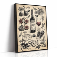 AL0035 - Premium Art Print - Black Framed Canvas image 1