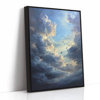 AL0046 - Premium Art Print - Black Framed Canvas image 1