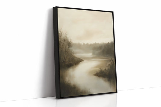 AL0047 - Premium Art Print - Black Framed Canvas image 1