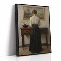 AL0048 - Premium Art Print - Black Framed Canvas image 1