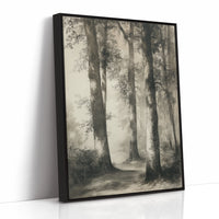 AL0052 - Premium Art Print - Black Framed Canvas image 1