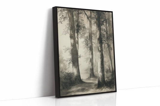 AL0052 - Premium Art Print - Black Framed Canvas image 1