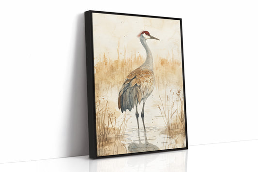 AL0058 - Premium Art Print - Black Framed Canvas image 1
