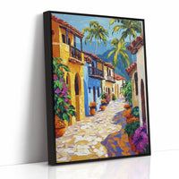 AL0060 - Premium Art Print - Black Framed Canvas image 1