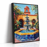 AL0061 - Premium Art Print - Black Framed Canvas image 1