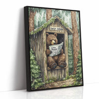 AL0064 - Premium Art Print - Black Framed Canvas image 1