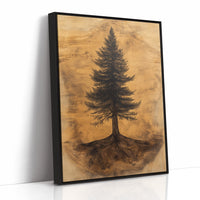 AL0065 - Premium Art Print - Black Framed Canvas image 1