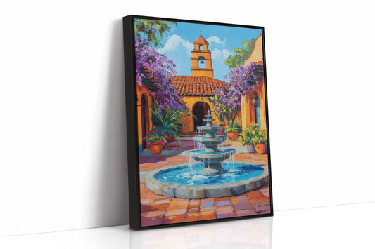 AL0067 - Premium Art Print - Black Framed Canvas image 1