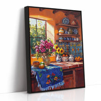 AL0069 - Premium Art Print - Black Framed Canvas image 1
