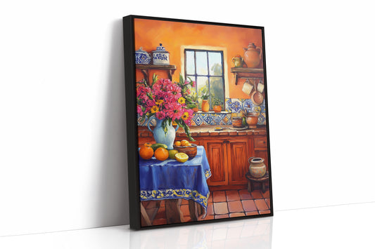 AL0071 - Premium Art Print - Black Framed Canvas image 1