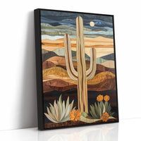 AL0073 - Premium Art Print - Black Framed Canvas image 1